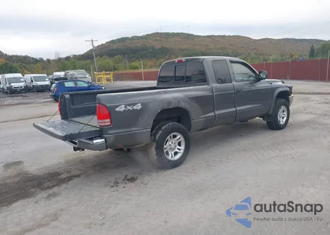 2004 Dodge Dakota Slt from USA, damaged, VIN 1D7HG42N34S704613